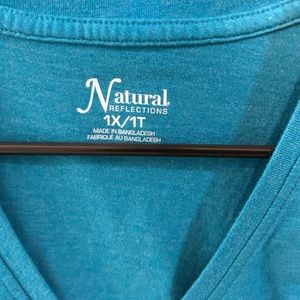 Ladies 1X Natural Reflections sleeveless tank.  New!